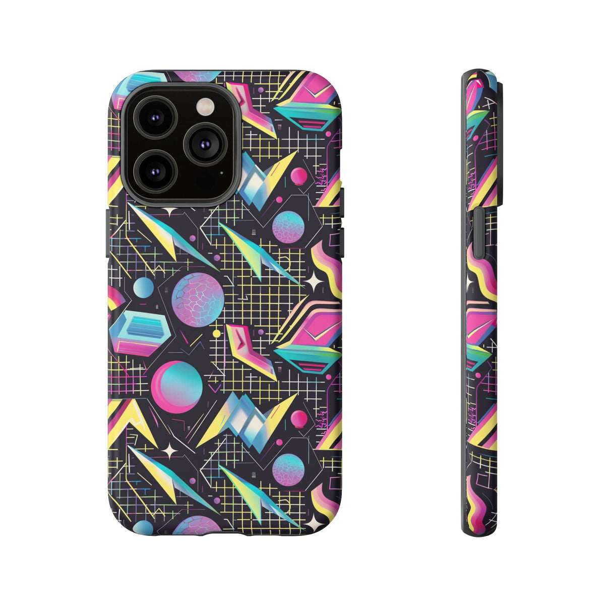 Retro 80s Seamless Phone Case – Vintage Style Meets Modern Protection 086