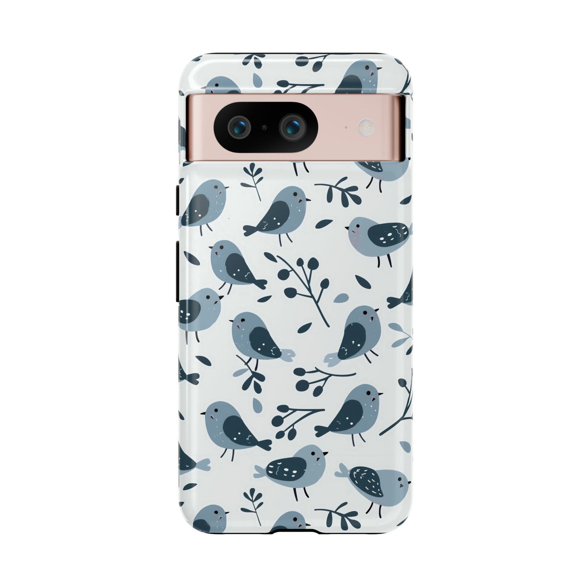 Birds Seamless Pattern Phone Case – Elegant and Timeless Avian Design 10