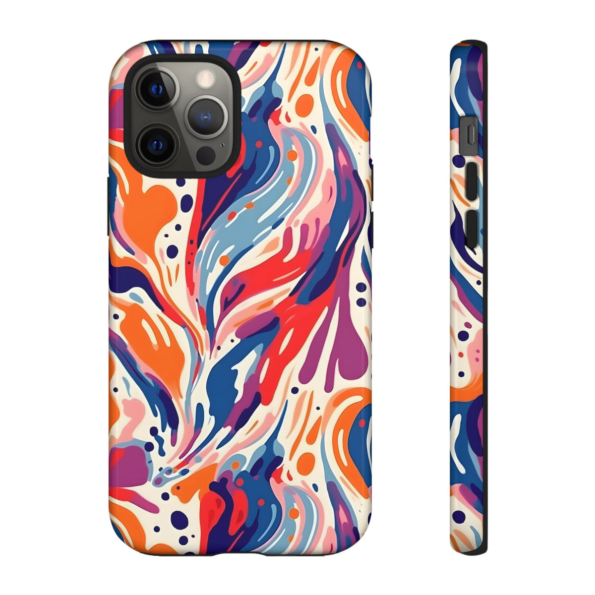 Abstract Painting Design Phone Case – Modern Art-Inspired Phone Cover 6