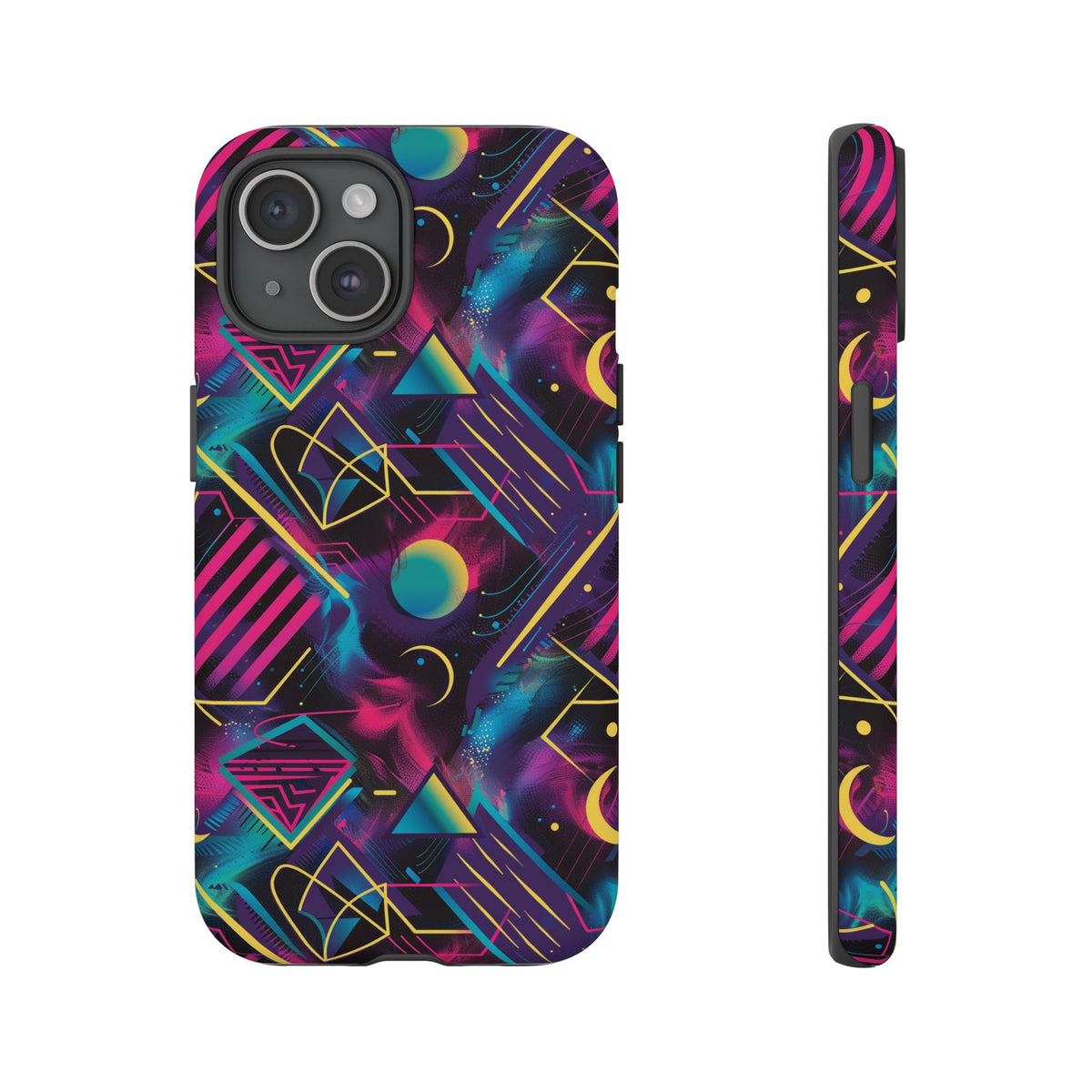 Retro 80s Seamless Phone Case – Vintage Style Meets Modern Protection 076