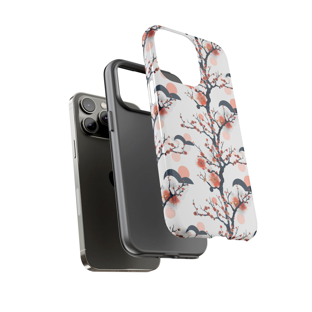 Japanese Pattern Phone Case – Elegant & Timeless Design for Your Phone 029