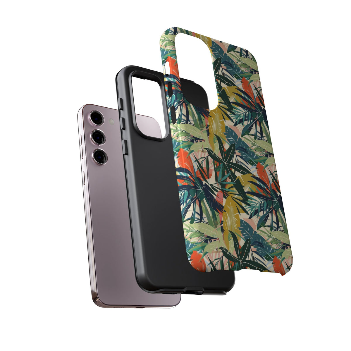 Jungle Pattern Phone Case – Exotic & Lush Design for Your Phone 349