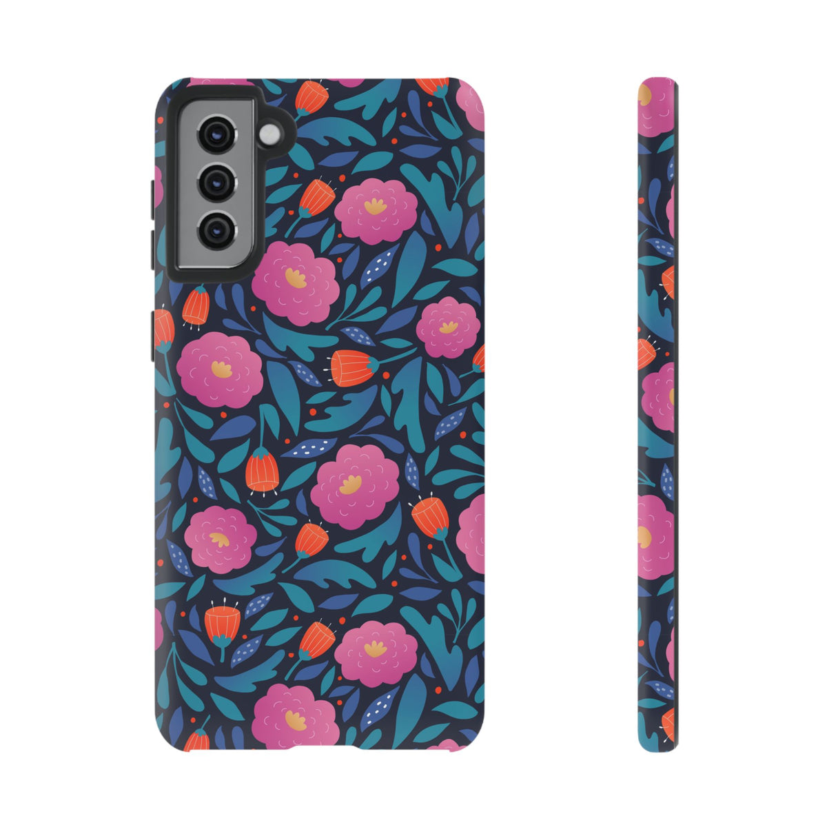 Colorful Little Flower Design Phone Case – Bright and Cheerful Floral Phone Cover 2