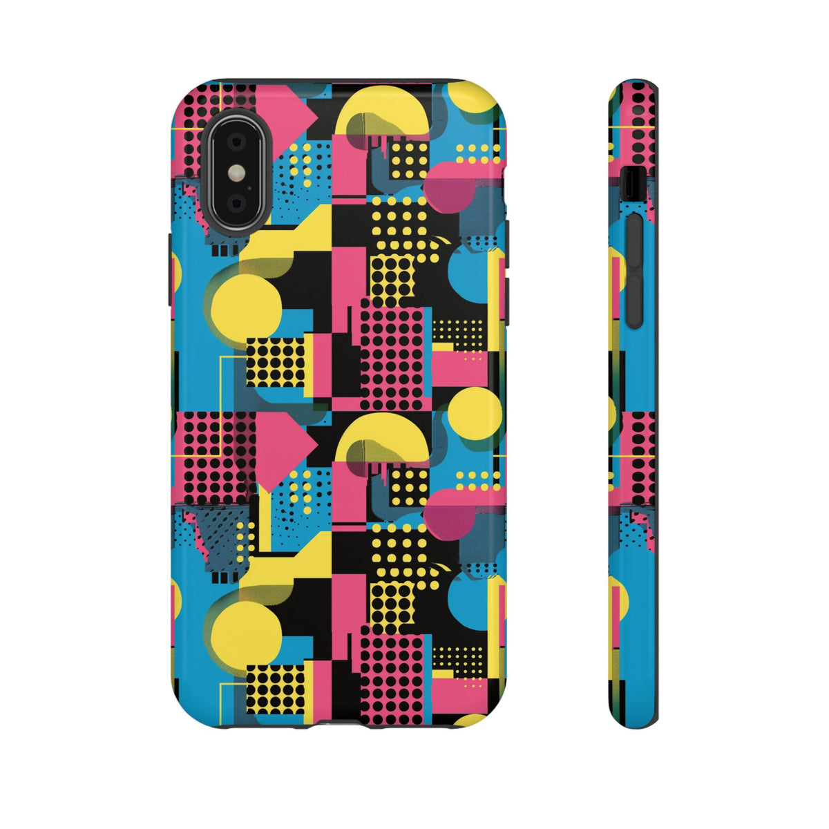 Retro 80s Seamless Phone Case – Vintage Style Meets Modern Protection 168