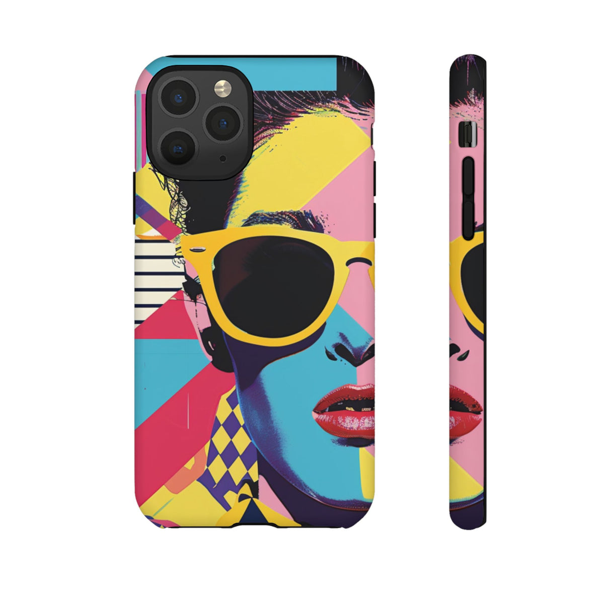 Retro 80s Seamless Phone Case – Vintage Style Meets Modern Protection 7