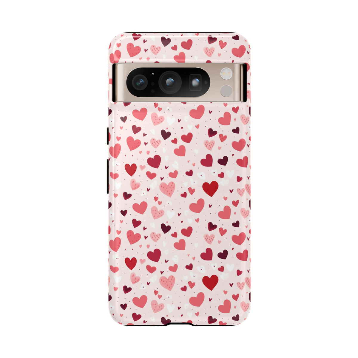 Heart Pattern Phone Case – Stylish & Loving Design for Your Device 817