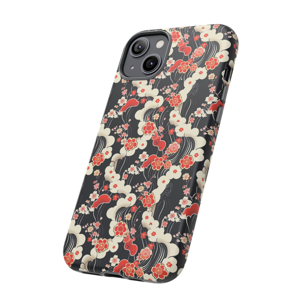 Japanese Pattern Phone Case – Elegant & Timeless Design for Your Phone 478