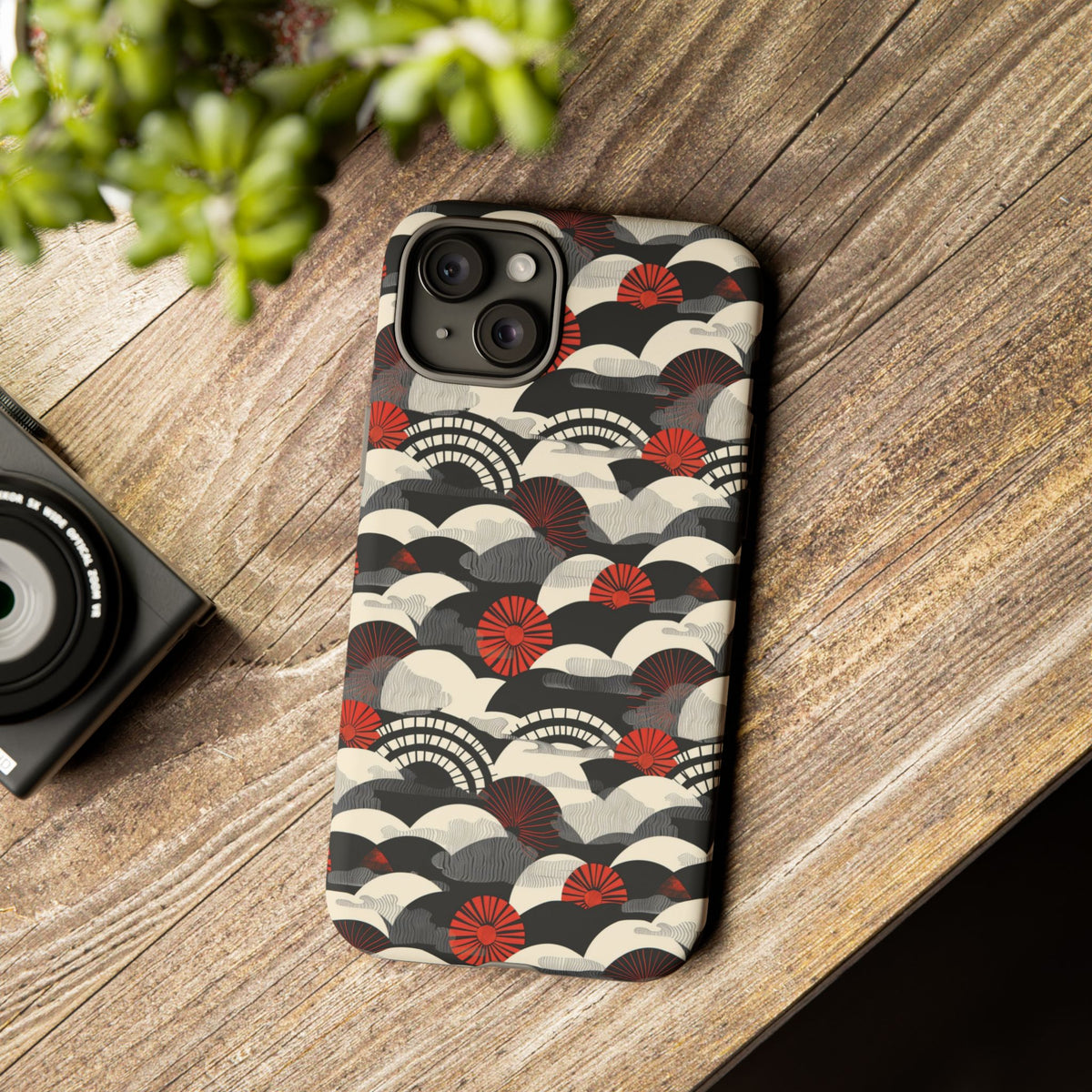 Japanese Pattern Phone Case – Elegant & Timeless Design for Your Phone 151