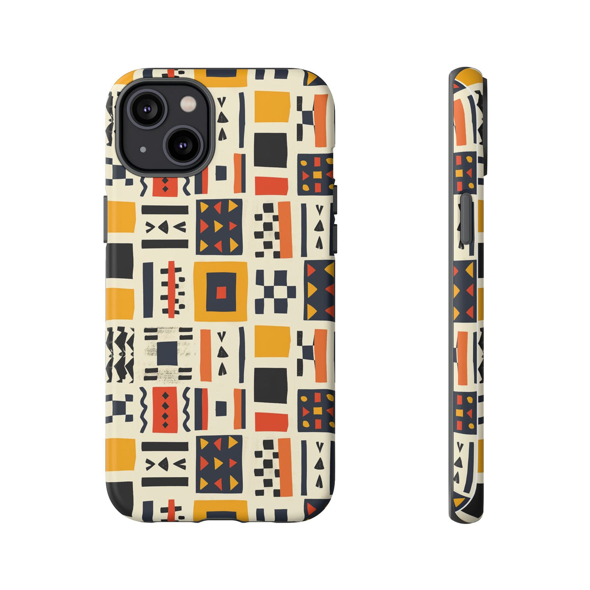 Stylish African Pattern Phone Case – Unique and Vibrant Protection 104