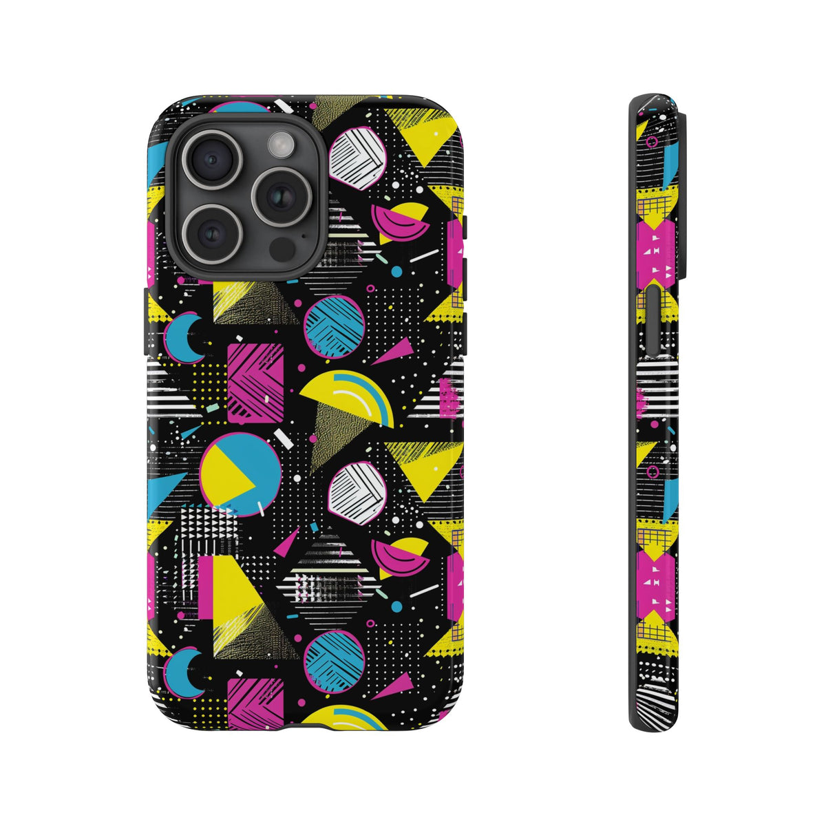 Retro 80s Seamless Phone Case – Vintage Style Meets Modern Protection 206