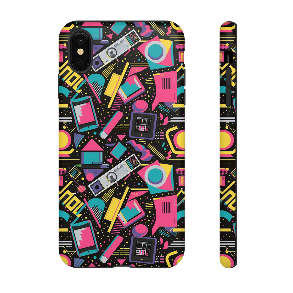 Retro 80s Seamless Phone Case – Vintage Style Meets Modern Protection 192