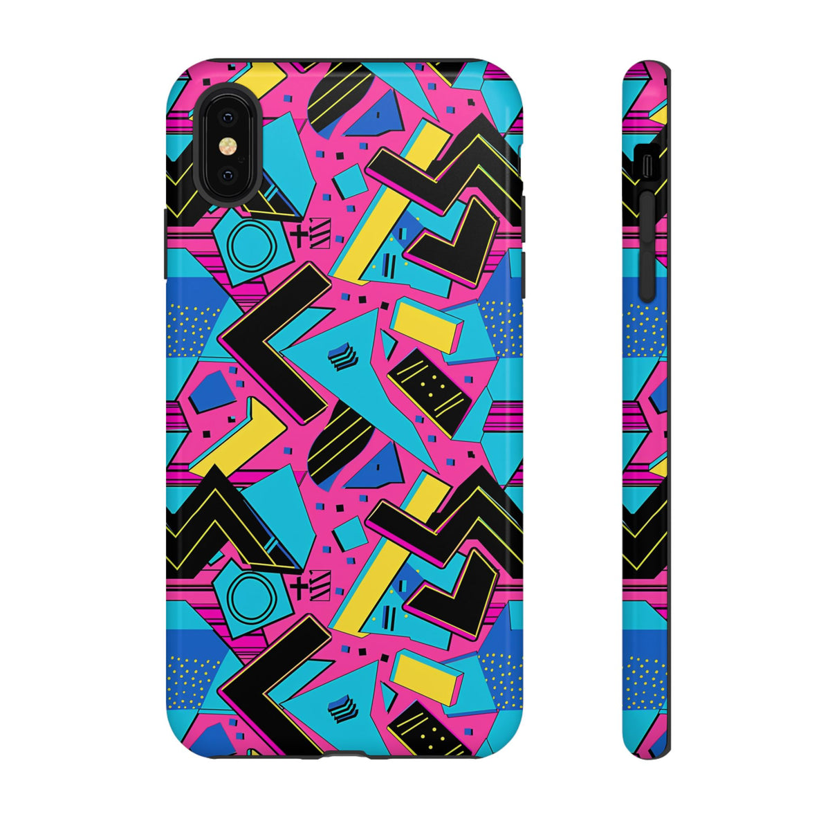 Retro 80s Seamless Phone Case – Vintage Style Meets Modern Protection 081