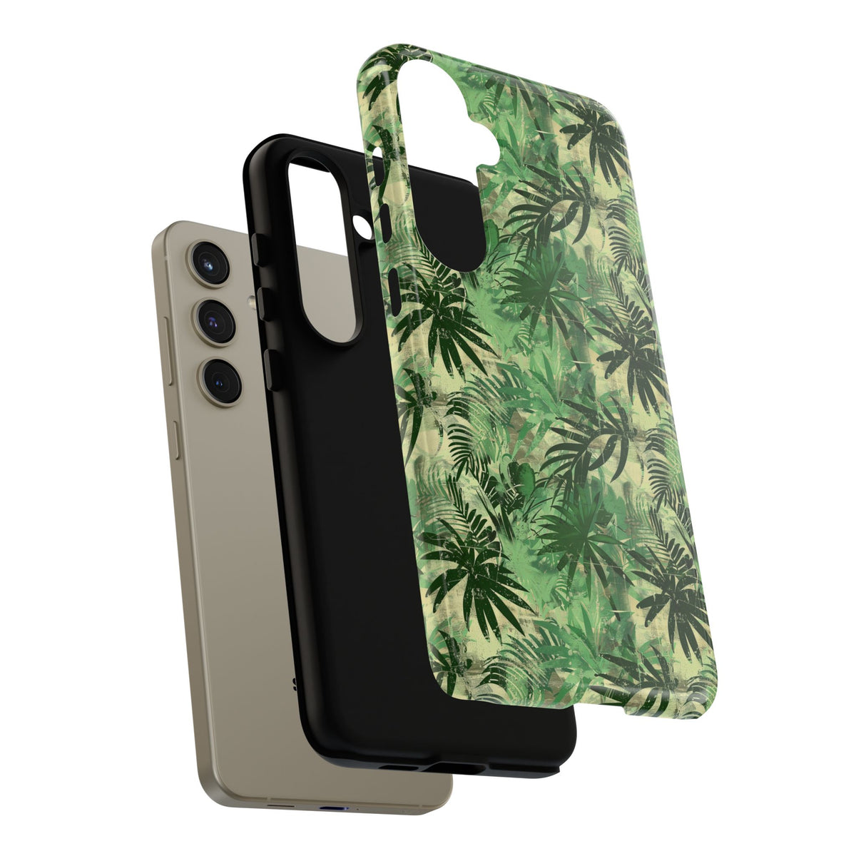 Jungle Pattern Phone Case – Exotic & Lush Design for Your Phone 336