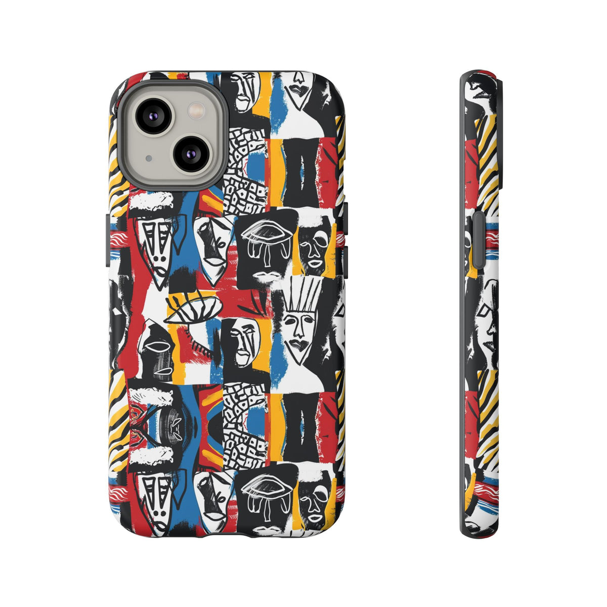 Stylish African Pattern Phone Case – Unique and Vibrant Protection 105