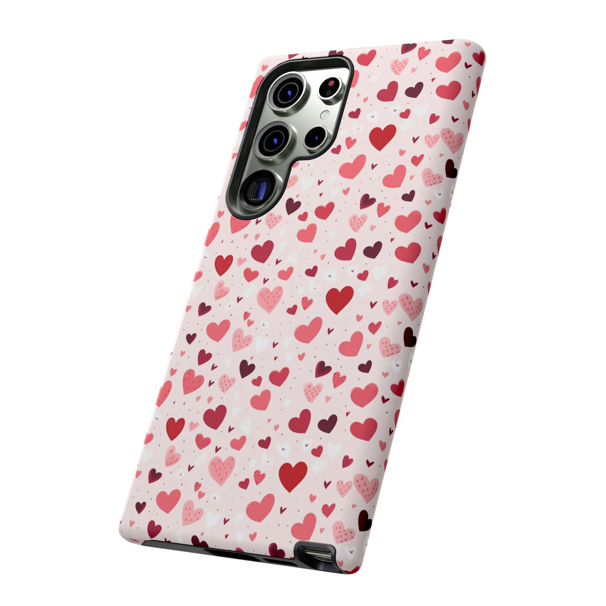 Heart Pattern Phone Case – Stylish & Loving Design for Your Device 817