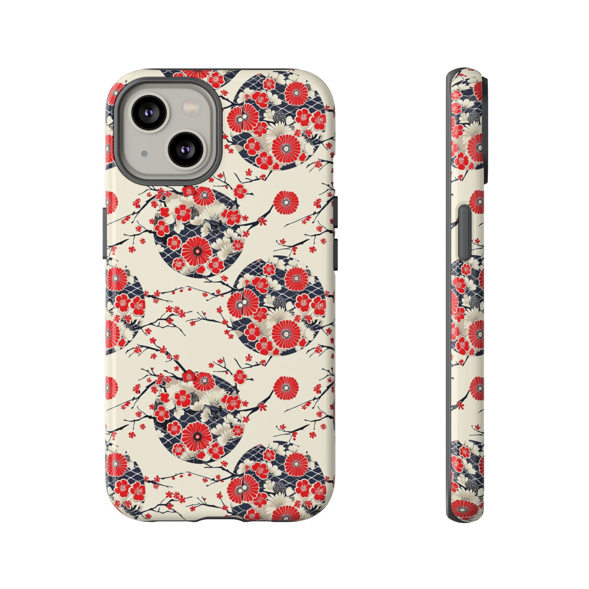 Japanese Pattern Phone Case – Elegant & Timeless Design for Your Phone 138