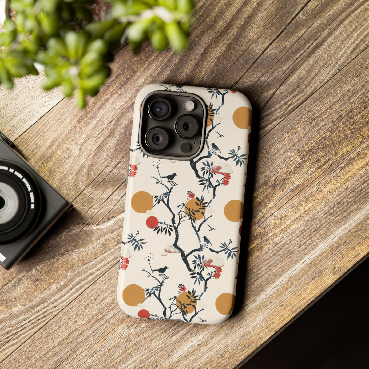 Japanese Pattern Phone Case – Elegant & Timeless Design for Your Phone 054