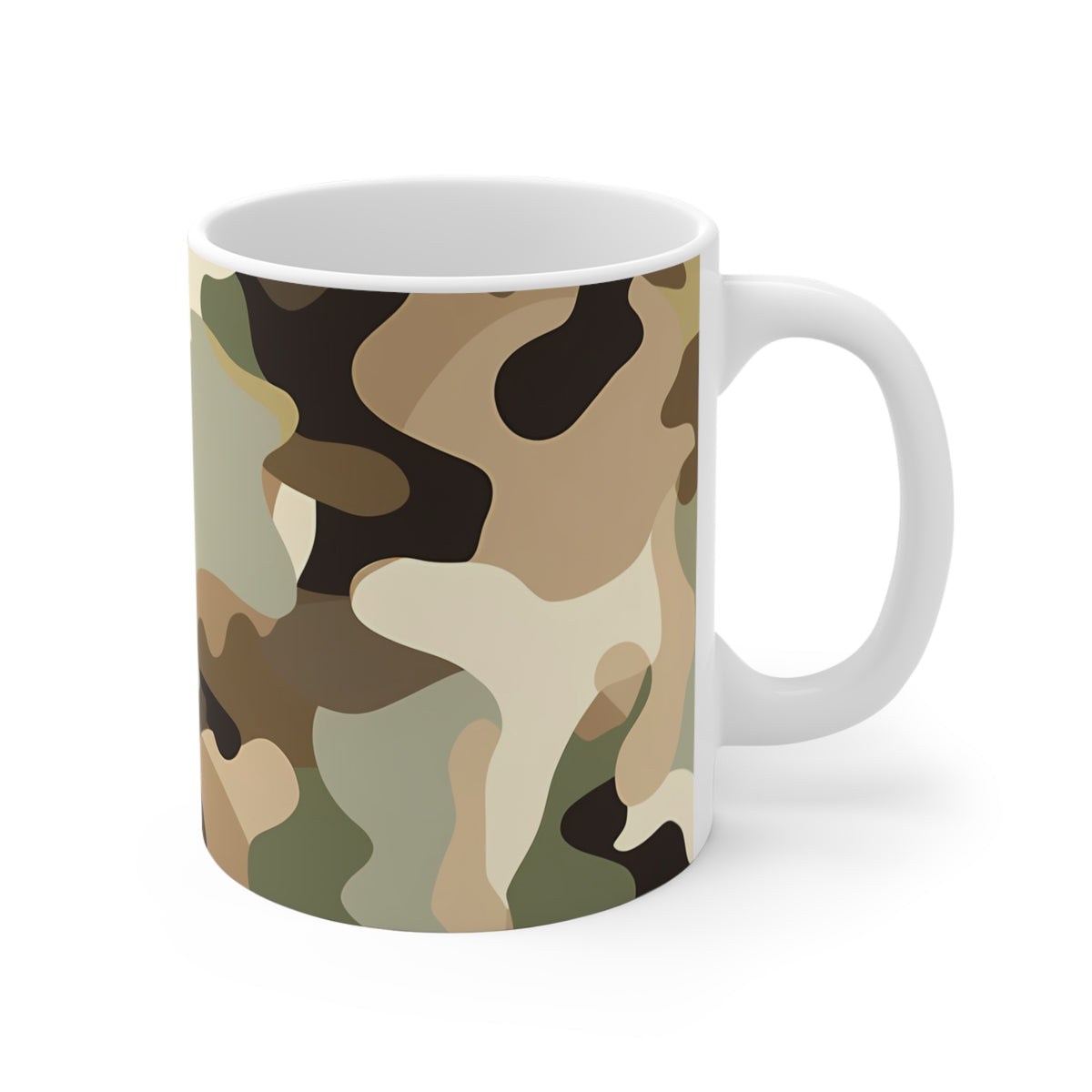 All-Over Camouflage Pattern Coffee Mug 190