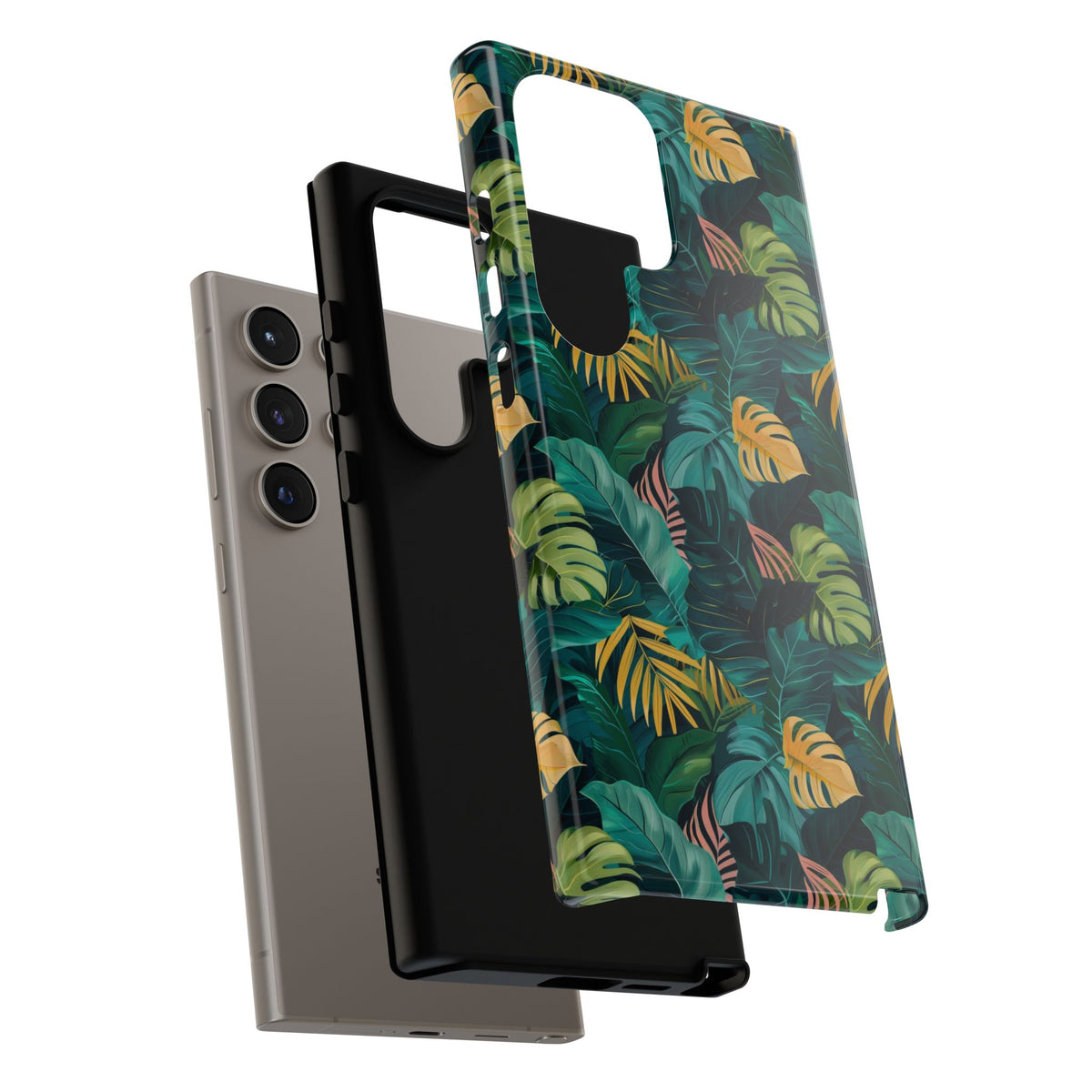 Jungle Pattern Phone Case – Exotic & Lush Design for Your Phone 337