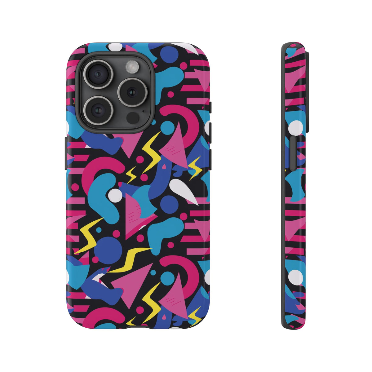 Retro 80s Seamless Phone Case – Vintage Style Meets Modern Protection 096