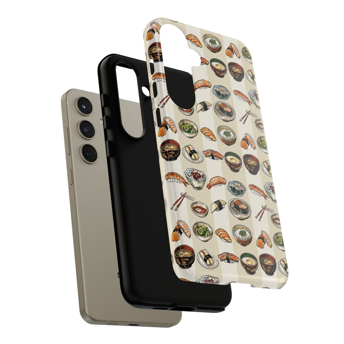 Japanese Pattern Phone Case – Elegant & Timeless Design for Your Phone 038