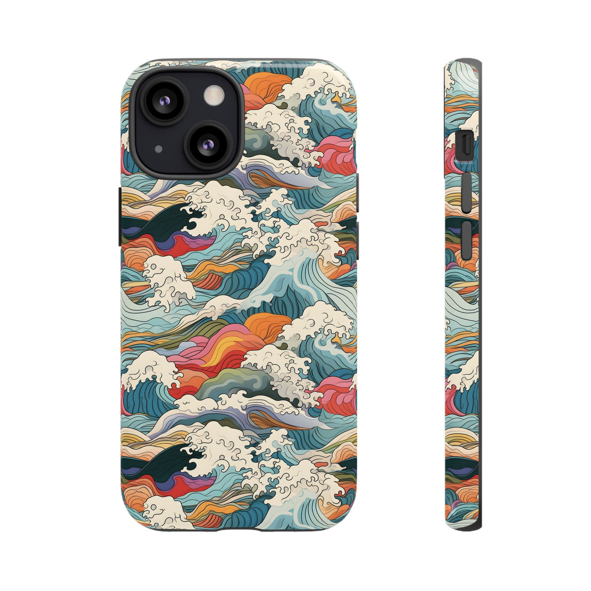 Japanese Waves Phone Case – Embrace Timeless Elegance with Classic Design 2