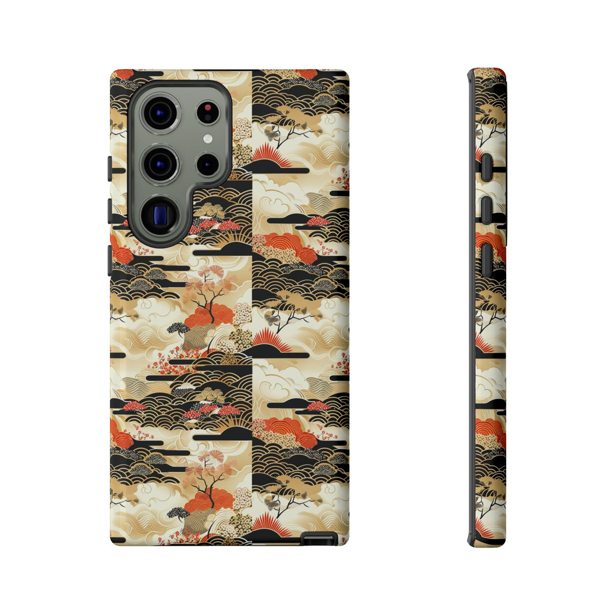 Japanese Pattern Phone Case – Elegant & Timeless Design for Your Phone 123