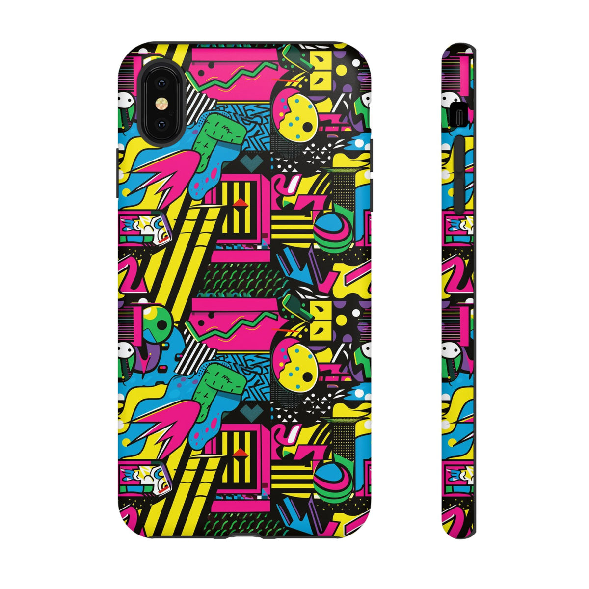 Retro 80s Seamless Phone Case – Vintage Style Meets Modern Protection 146