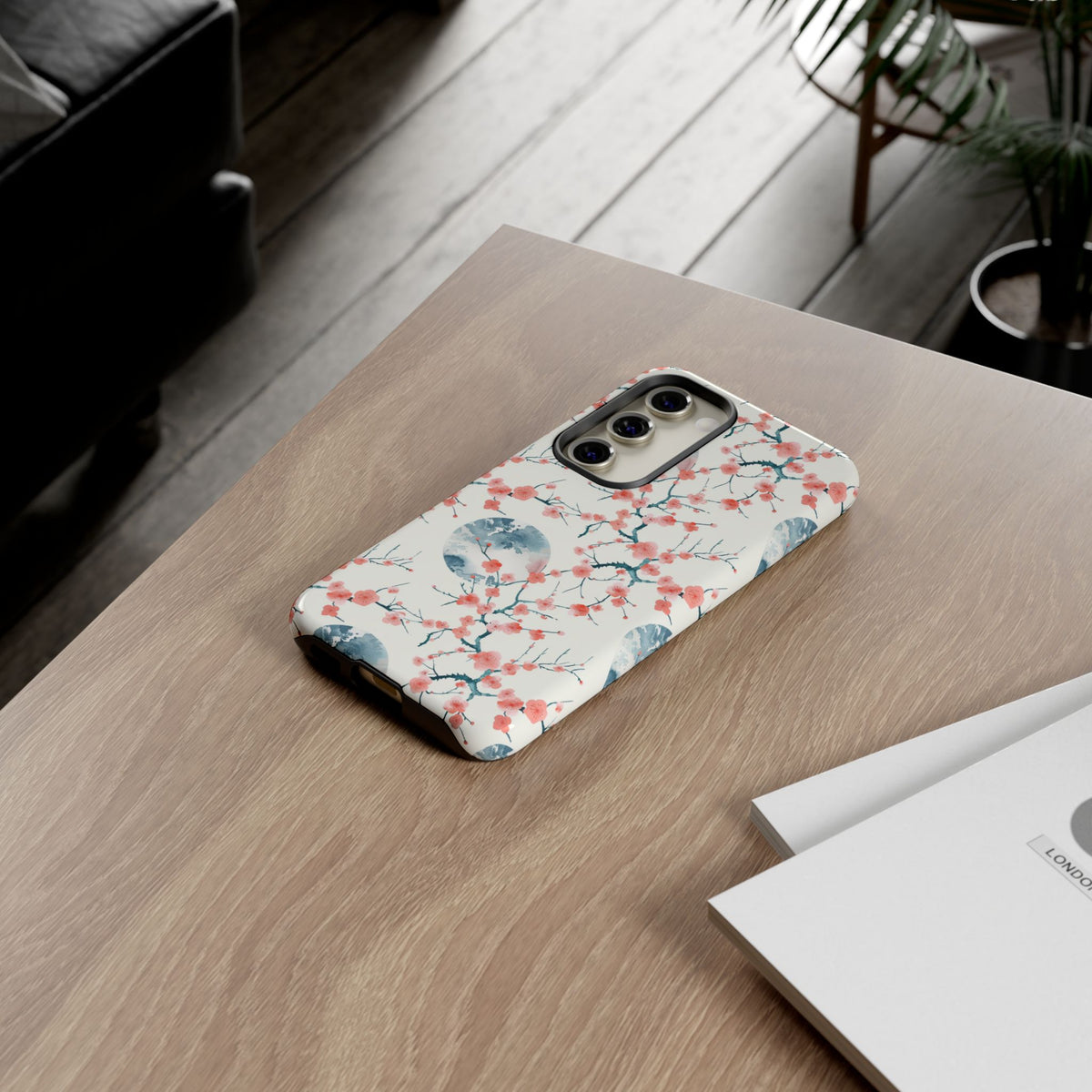 Japanese Pattern Phone Case – Elegant & Timeless Design for Your Phone 081