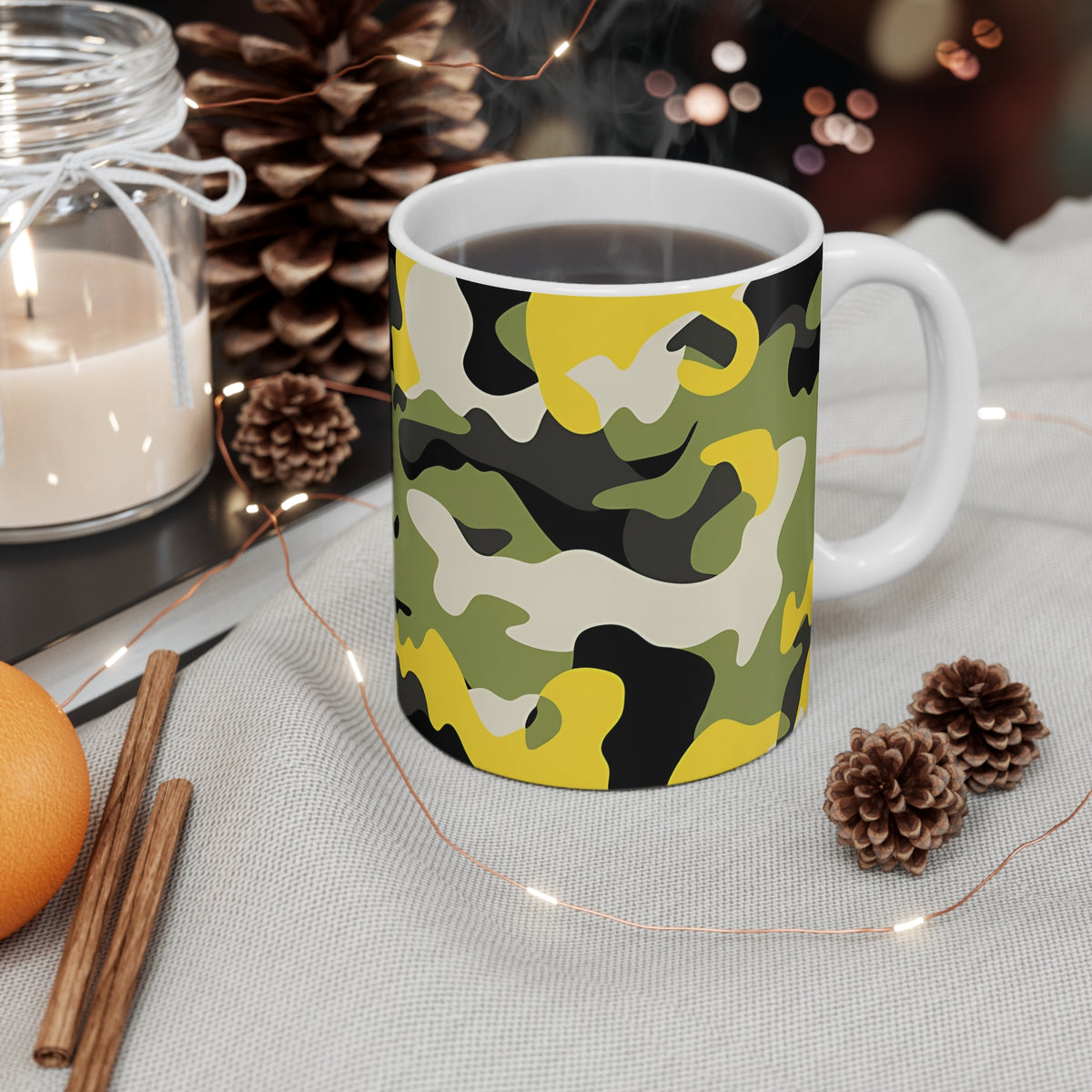 All-Over Camouflage Pattern Coffee Mug 207