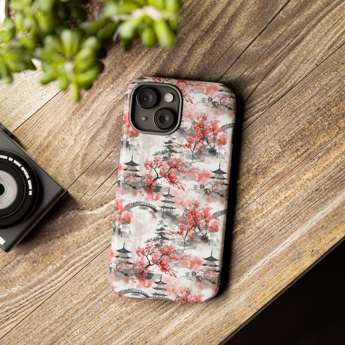 Japanese Pattern Phone Case – Elegant & Timeless Design for Your Phone 122