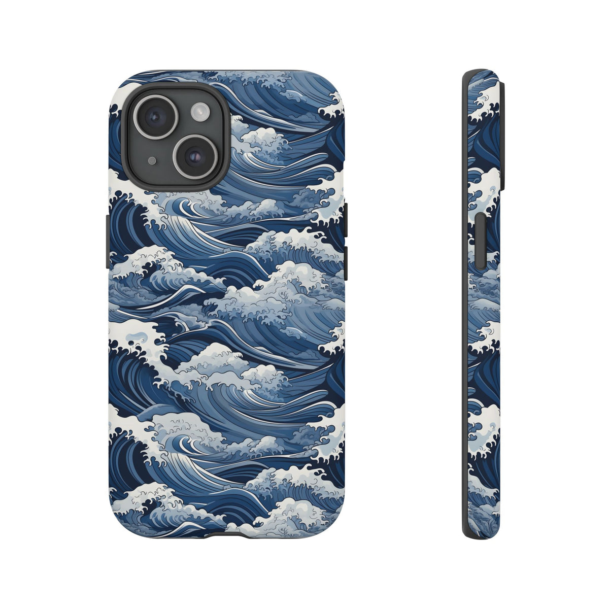 Japanese Waves Phone Case – Embrace Timeless Elegance with Classic Design