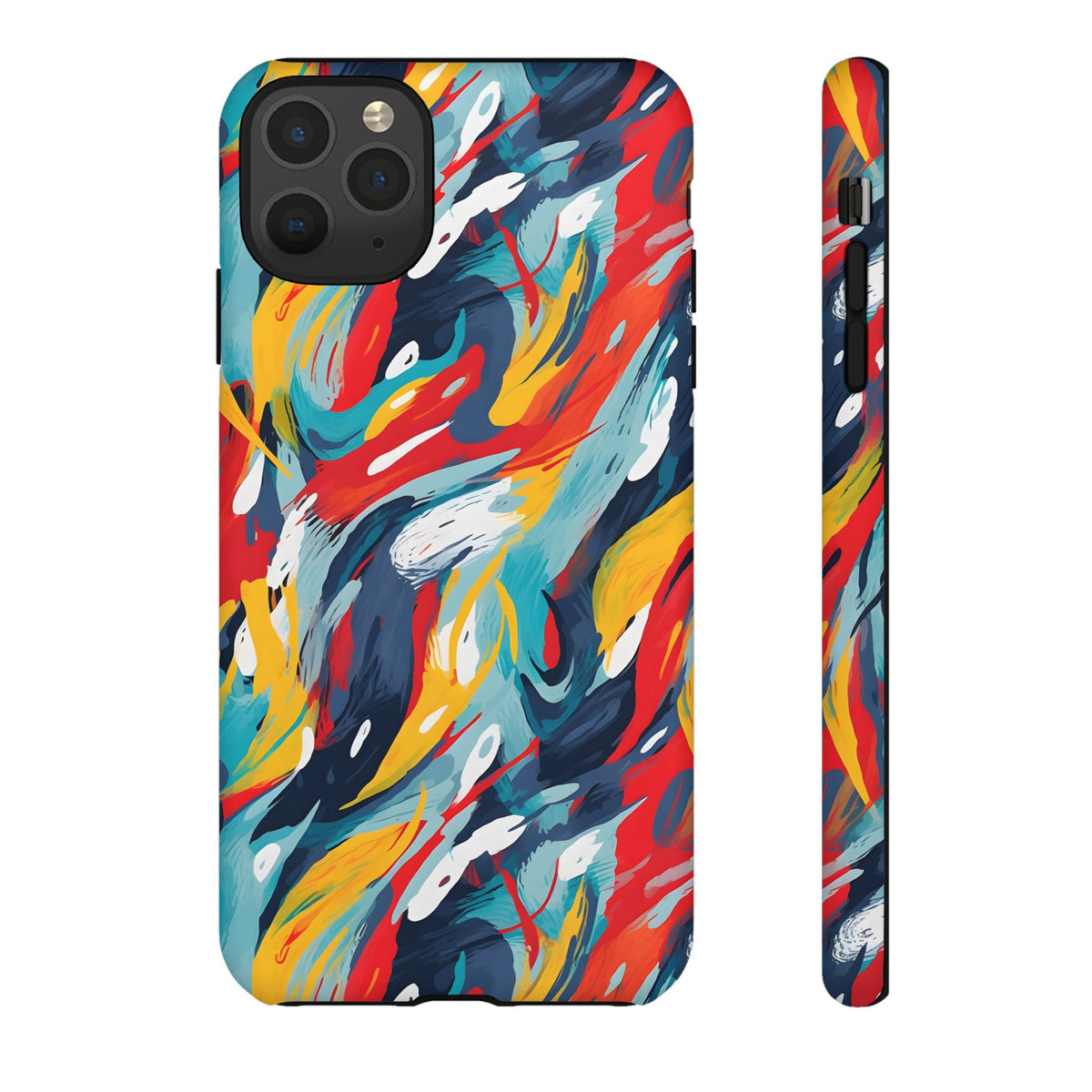 Tough CasesAbstract Painting Design Phone Case – Modern Art-Inspired Phone Cover 8