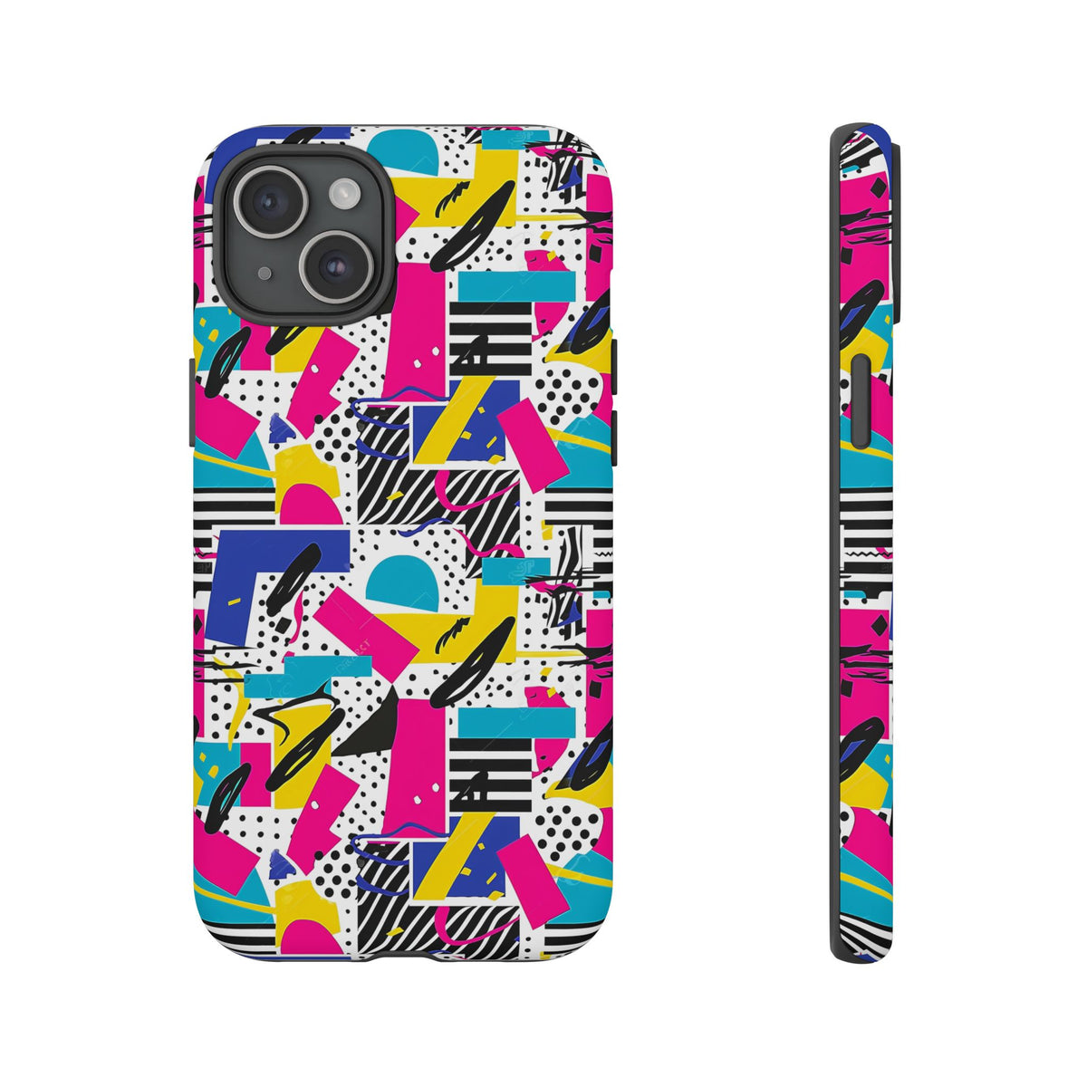 Retro 80s Seamless Phone Case – Vintage Style Meets Modern Protection 258