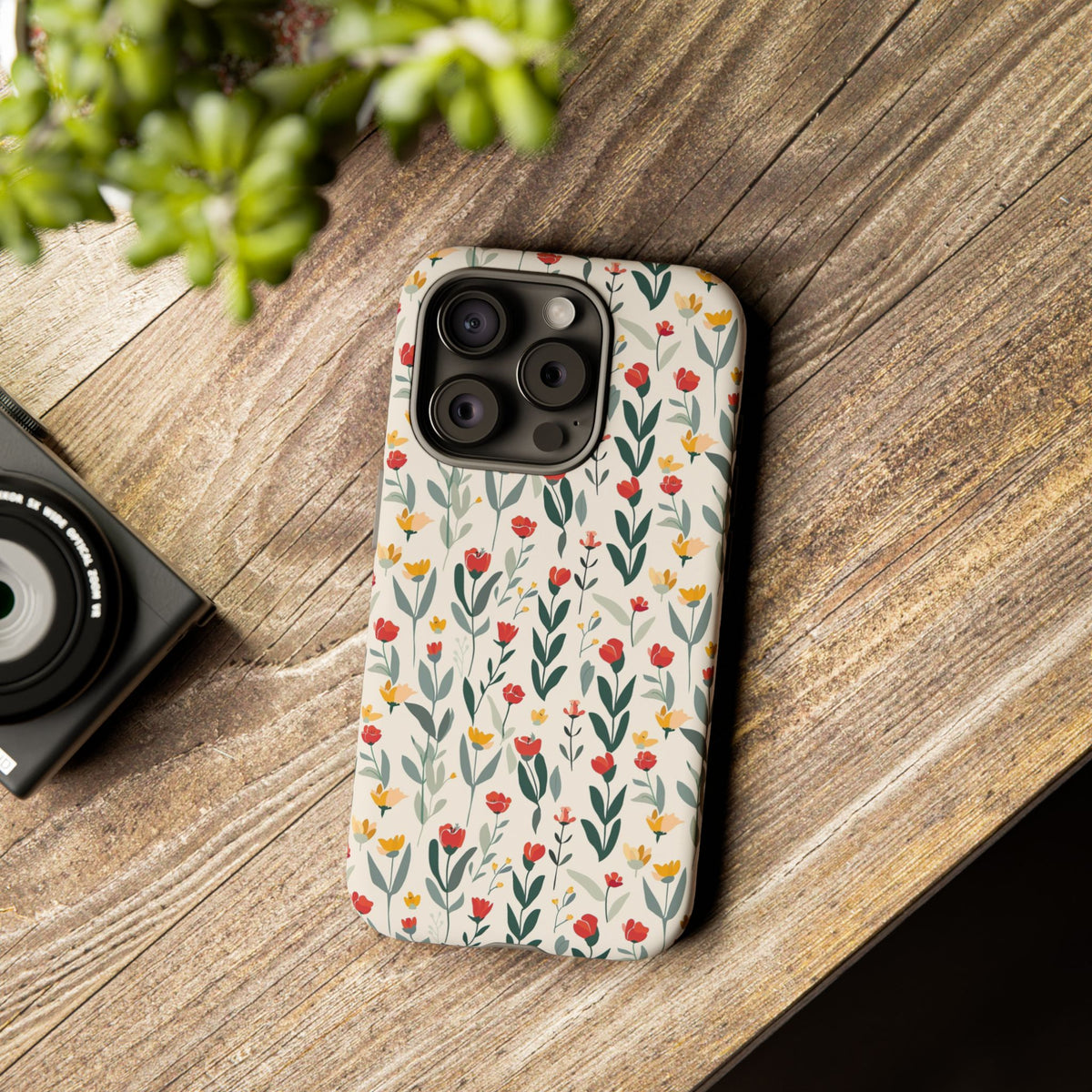 Spring Pattern Phone Case – Fresh & Vibrant Design for Your Phone 404