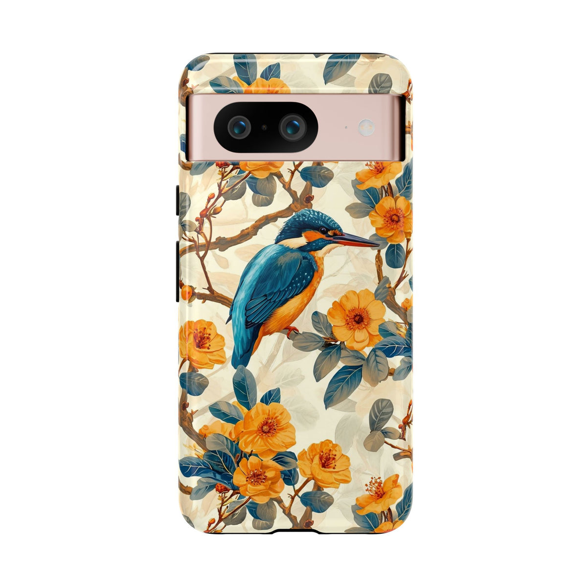 Birds Seamless Pattern Phone Case – Elegant and Timeless Avian Design