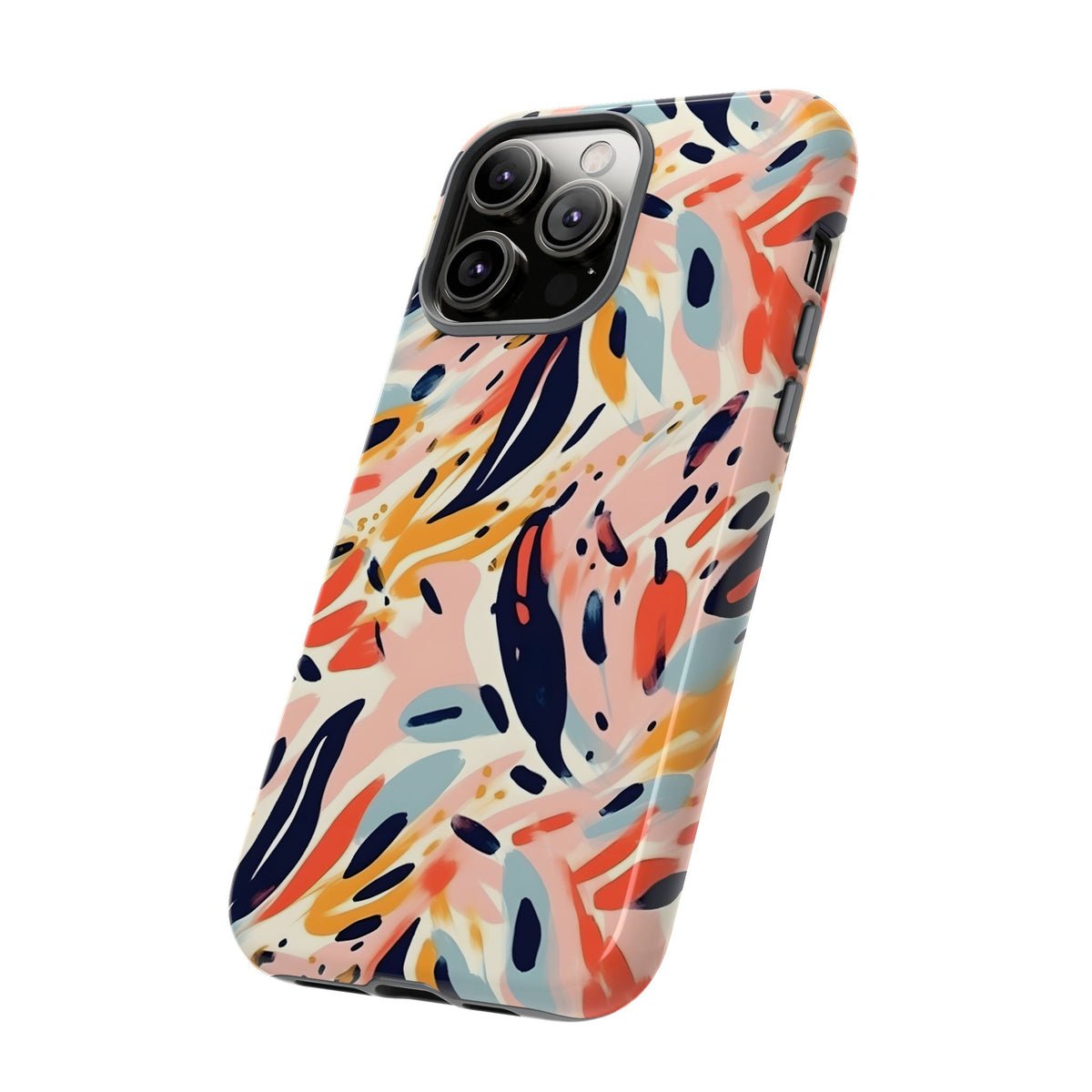 Abstract Painting Design Phone Case – Modern Art-Inspired Phone Cover 2