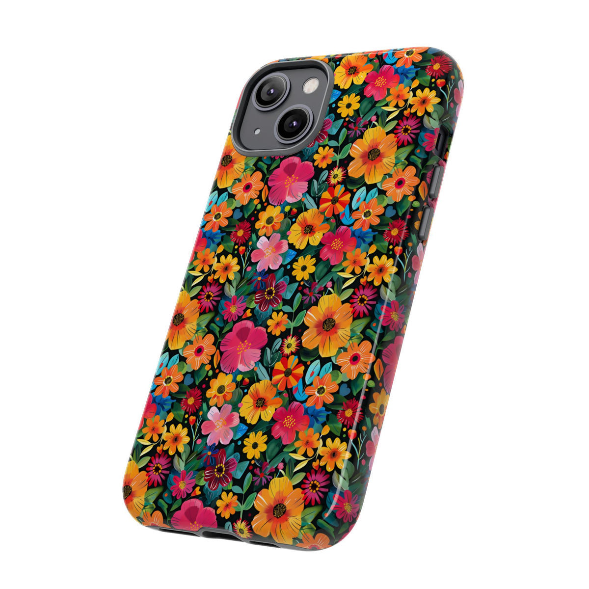 Frida Kahlo's Flower Phone Case – Artistic Elegance for Your Phone 8