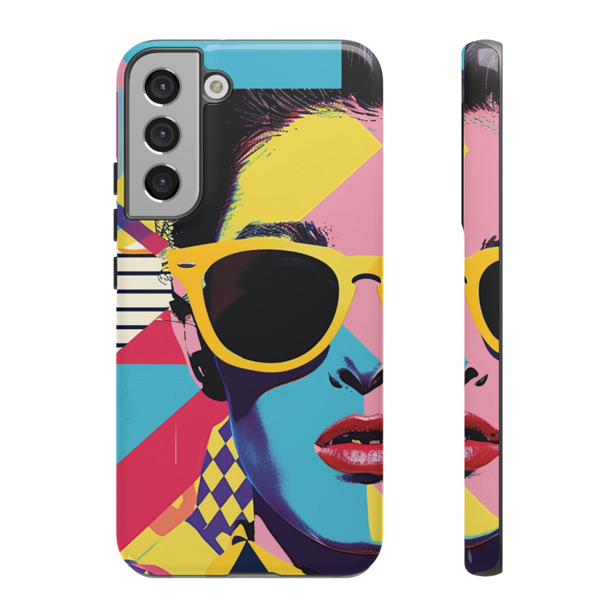 Retro 80s Seamless Phone Case – Vintage Style Meets Modern Protection 7