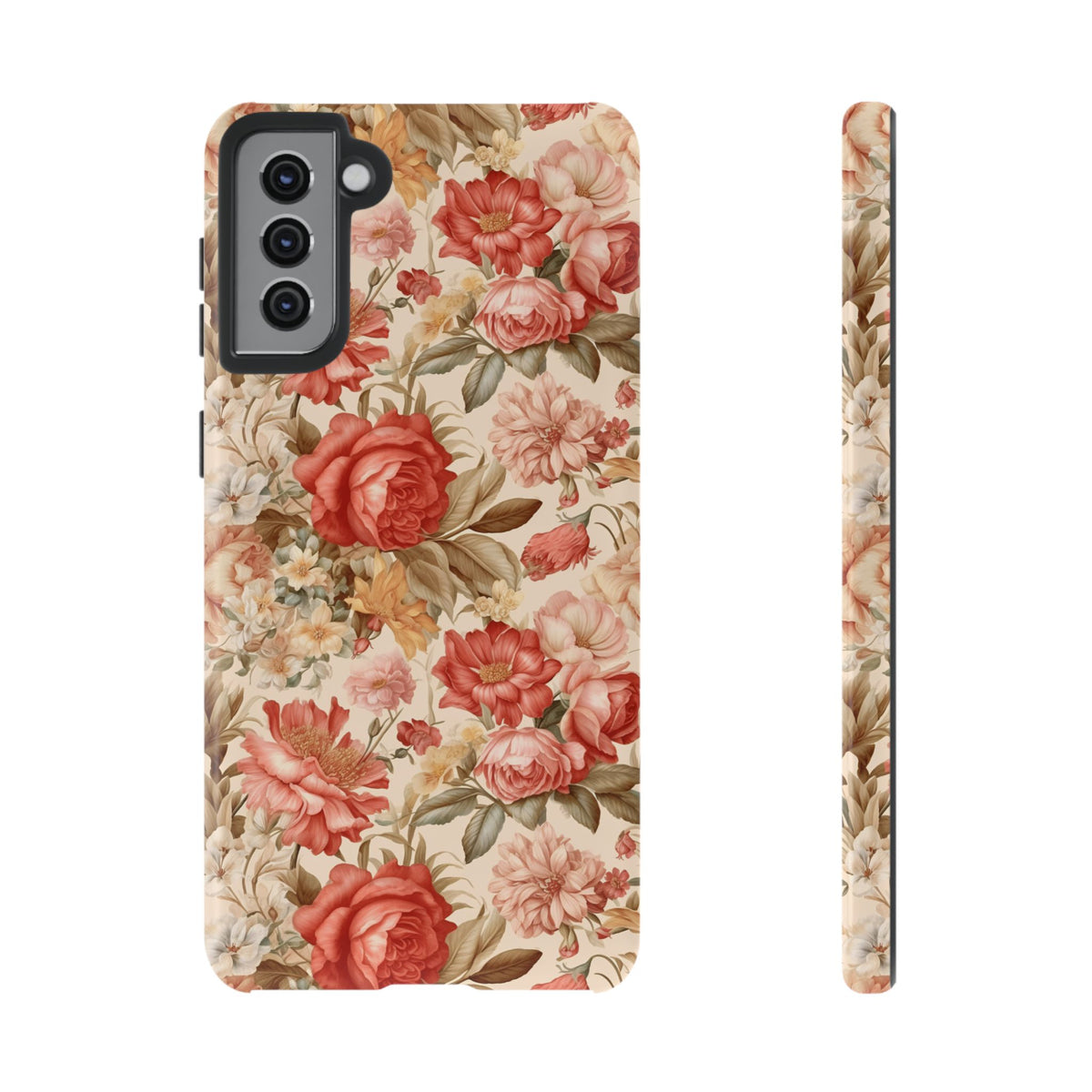 Antique Garden Botanical Phone Case - Vintage Botanical Phone Cover