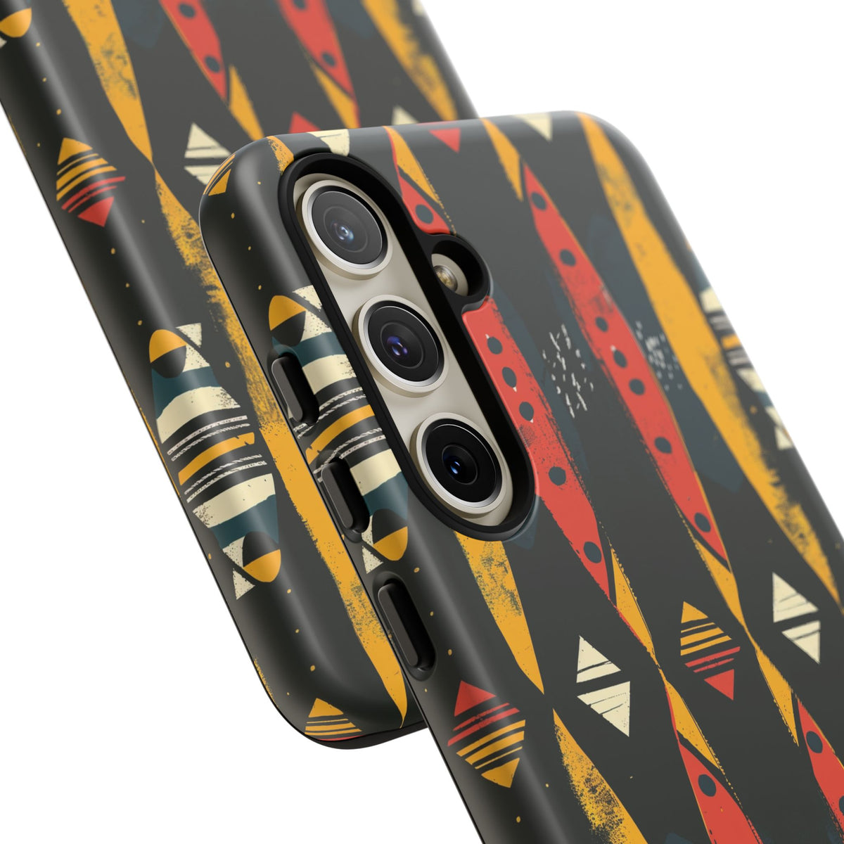 Stylish African Pattern Phone Case – Unique and Vibrant Protection 156