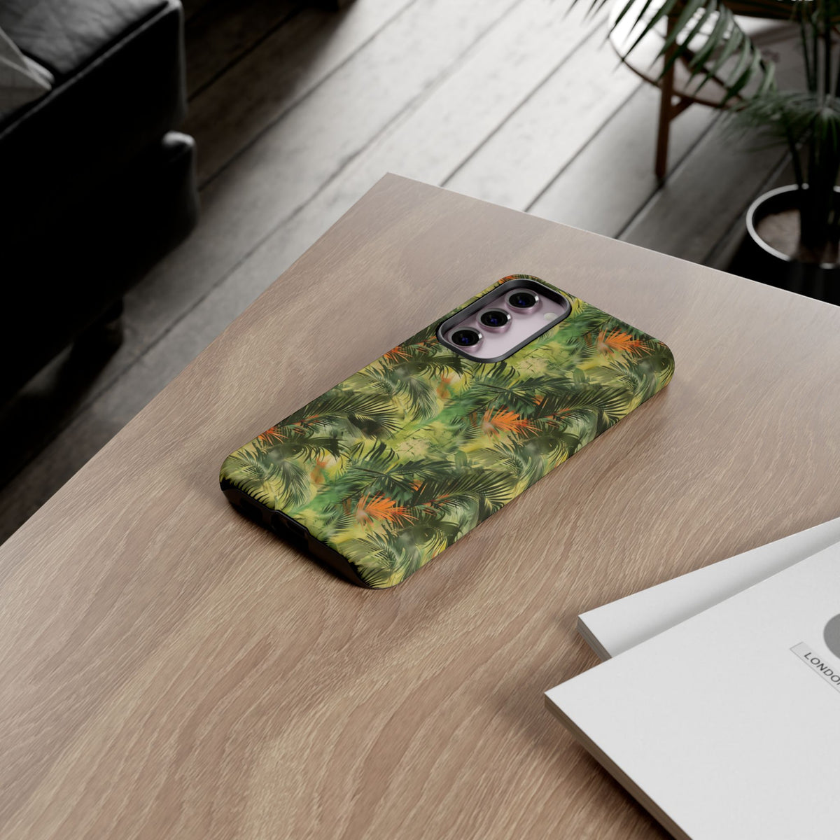 Jungle Pattern Phone Case - Tropical Nature Print for Ultimate Protection