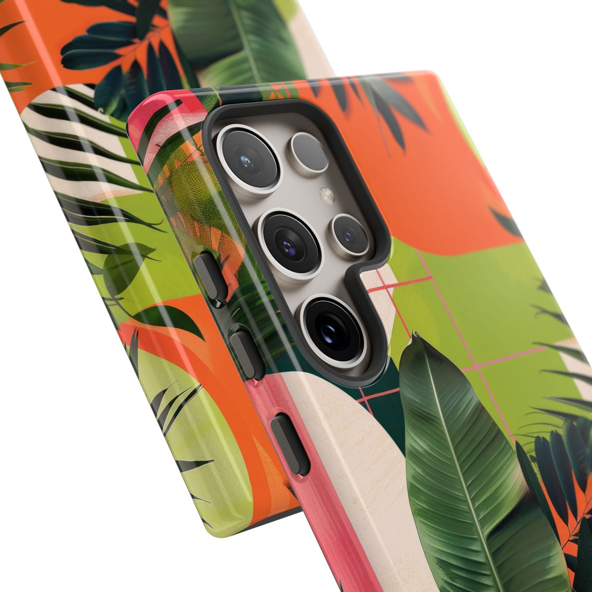 Jungle Collage Phone Case – Vibrant & Durable Nature-Inspired Protection