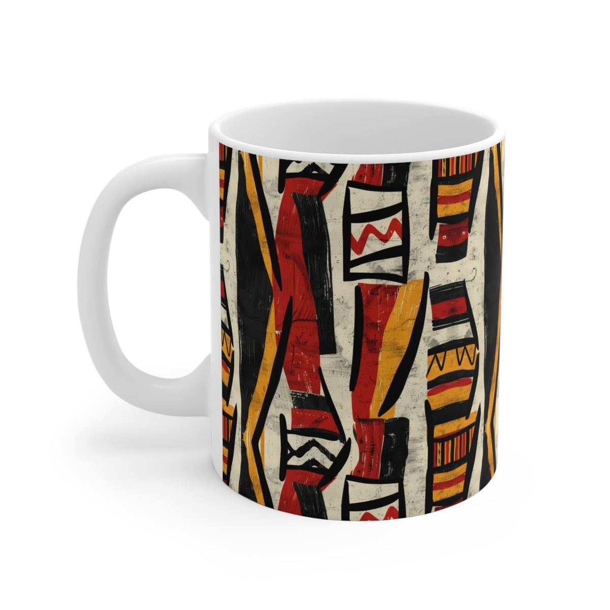 All-Over African Pattern Coffee Mug 527