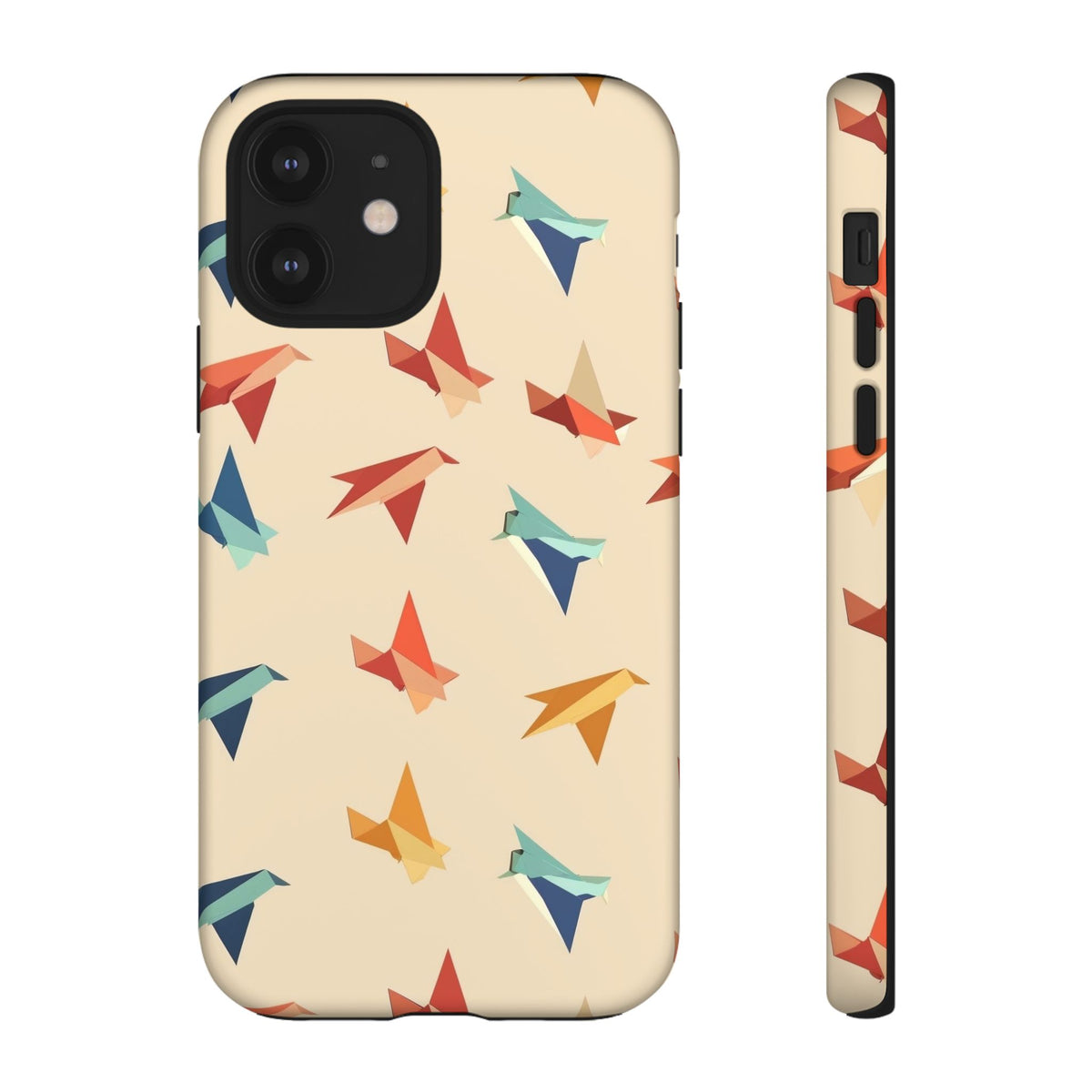 Birds Seamless Pattern Phone Case – Elegant and Timeless Avian Design 4