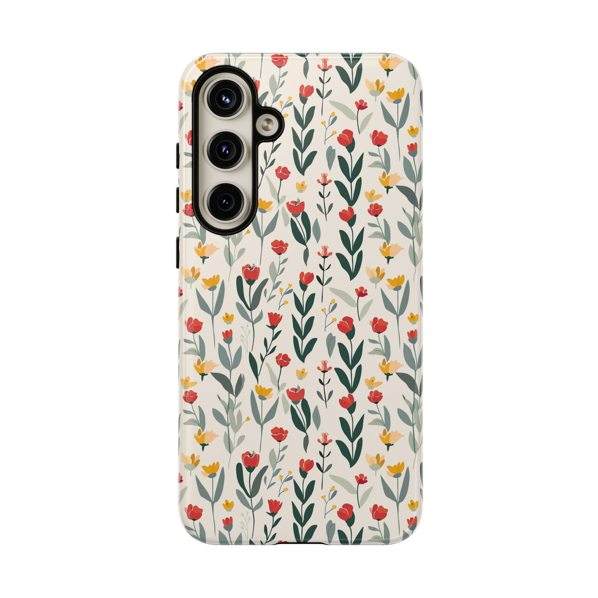 Spring Pattern Phone Case – Fresh & Vibrant Design for Your Phone 404