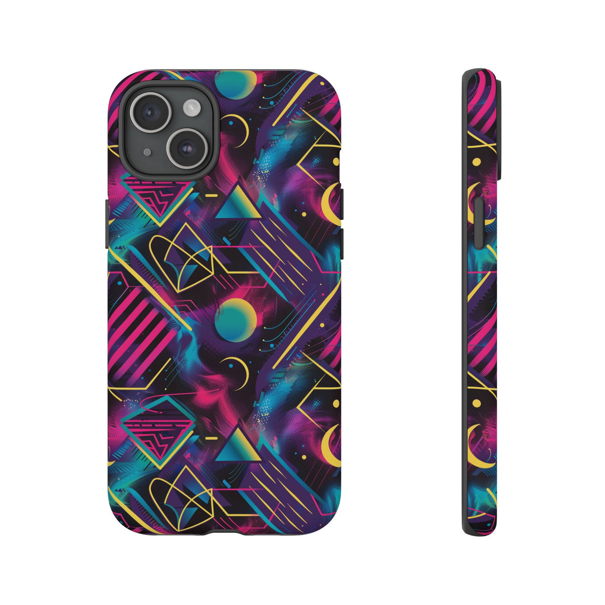 Retro 80s Seamless Phone Case – Vintage Style Meets Modern Protection 076