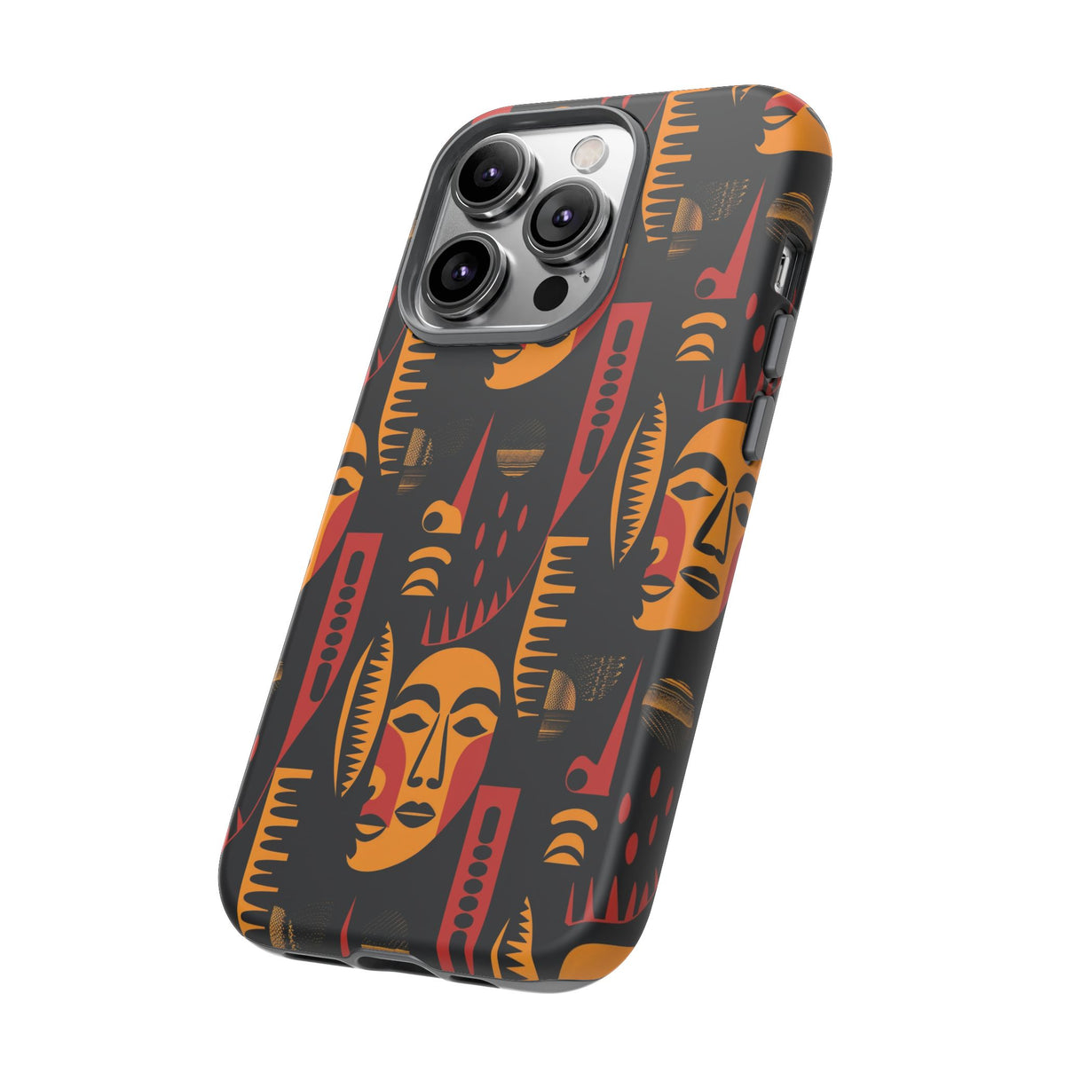 Stylish African Pattern Phone Case – Unique and Vibrant Protection 203