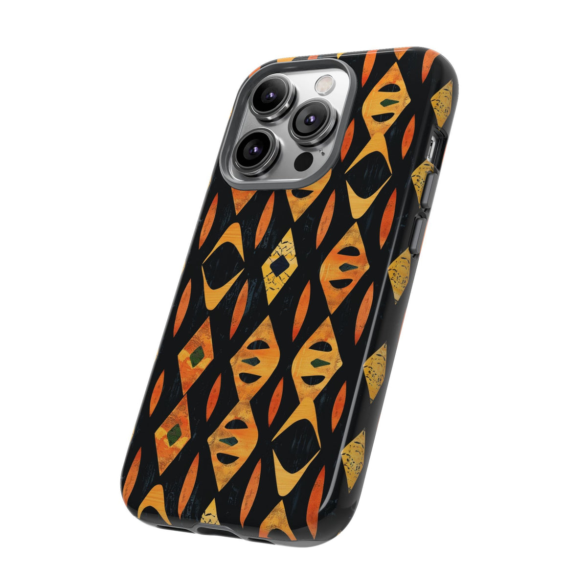 Stylish African Pattern Phone Case – Unique and Vibrant Protection 154