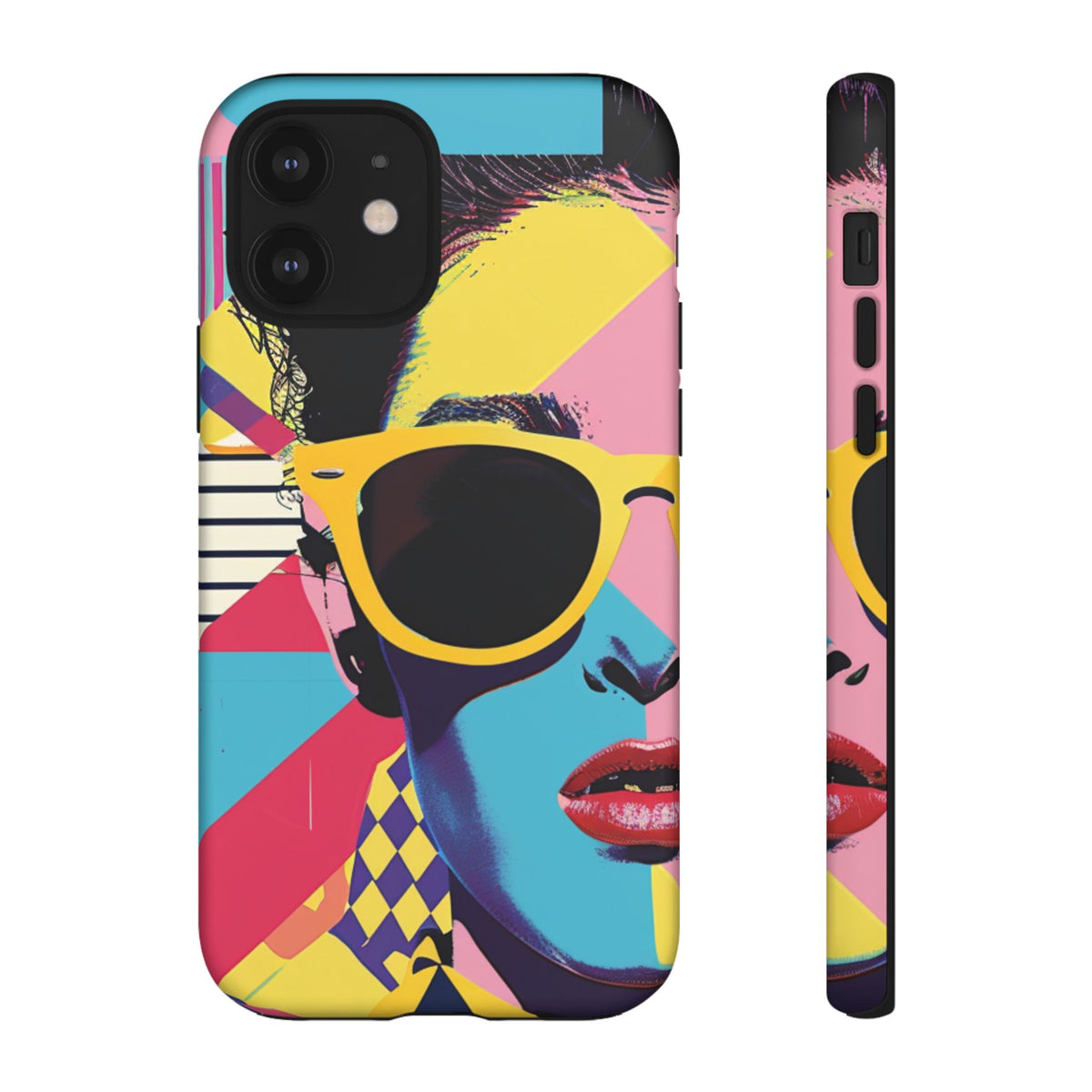 Retro 80s Seamless Phone Case – Vintage Style Meets Modern Protection 7